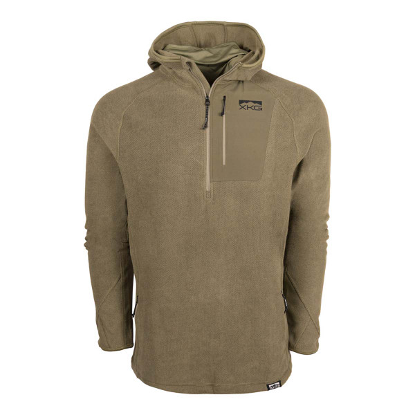 King's Camo Men's XKG Covert 1/2 Zip Hoodie